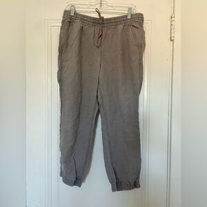 Women's Casual Gray Drawstring Pants